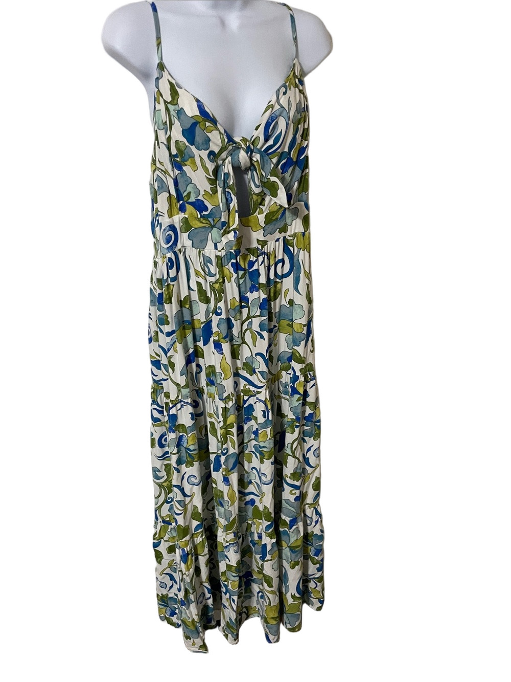 MSK Floral Print Maxi Dress Size XL
